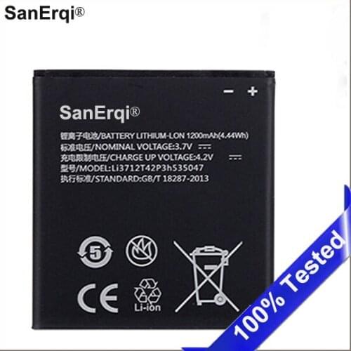 1200mAh Li3712T42P3h535047 For ZTE Q101T Battery SanErqi