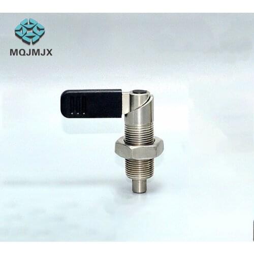L Handle Knob Plunger M10 M12 M16 M20 Threaded Pin Spring Index Plungers