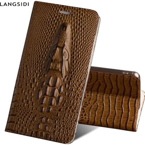 Genuine Leather flip Case For iPhone 11 Pro Max 12 Mini X 7plus 6 8 XS XSMax XR 6s Case Wallet Flip Cover 3D Luxury Holster