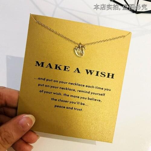 Graceful Swan Gold Sliver Choker Chain Necklace Women Kolye Collares De Moda 2019 Colar Jewelry Collier Bijoux Femme Collar Cute