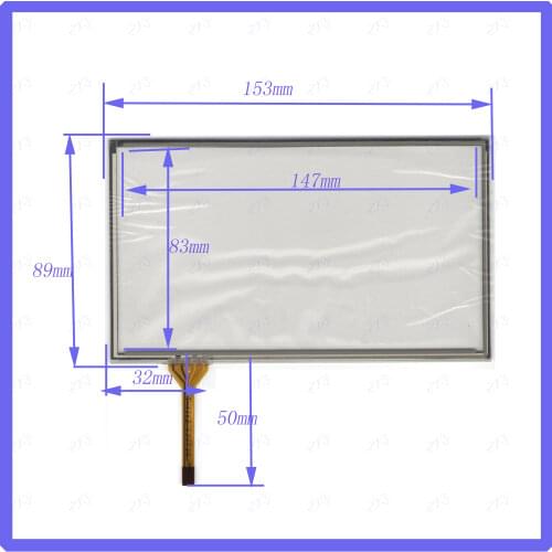 KDT-4162 For Car DVD touch screen panel this is compatible 153*89mm TouchSensor FreeShipping