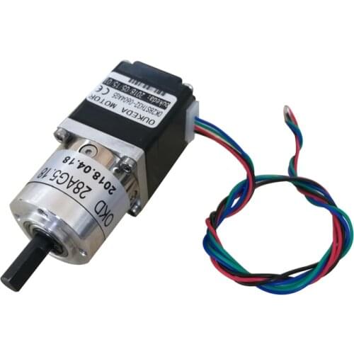 Motor body 32mm 28 planetary reduction motor planetary gearbox 28mm gear reduction motor 28BYG Speed ratio 5/14/19/27/51