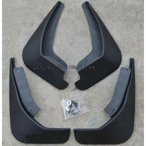Molded Mud Flaps Fit For Ford Fiesta Mk7 2009-2016 Mudflaps Splash Guards Front Rear 2010 2011 2012 2013 2014 2015 Accessories