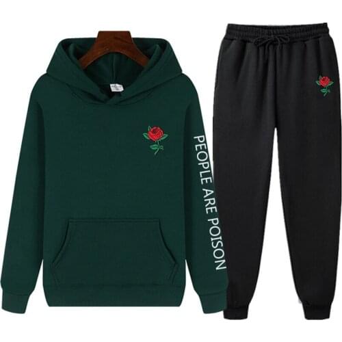 UVRCOS womens sweet sweater hoodie lovers fall long sleeve print long sleeve hat collar casual mens youth sweatshirt