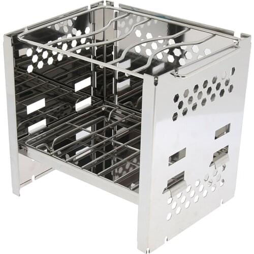 Outdoor Cooking Stove Stand Wind Screen Windshield Gas Charcoal