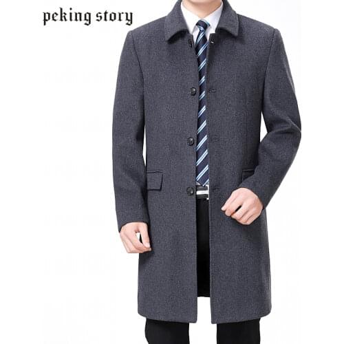 Peking Story Mens Autumn Coats