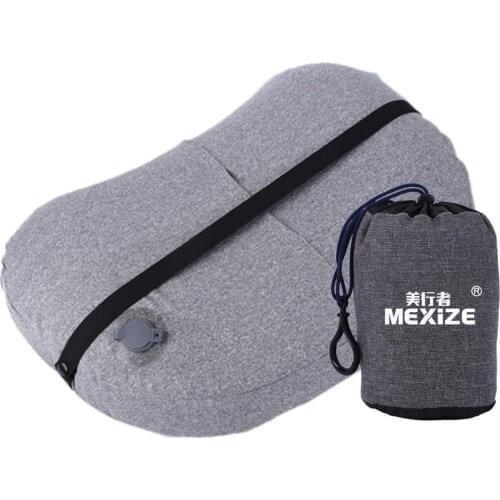 Outdoor TPU Sponge Pillow Comfortable Silent High Elastic Pillow Camping Travel Sleep Inflatable Pillow Headrest