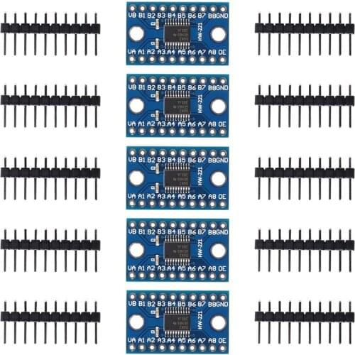 5pcs TXS0108E 8 Channel Logic Level Converter Bi-Directional High Speed Full Duplex Shifter 3.3V 5V for Arduino Raspberry Pi