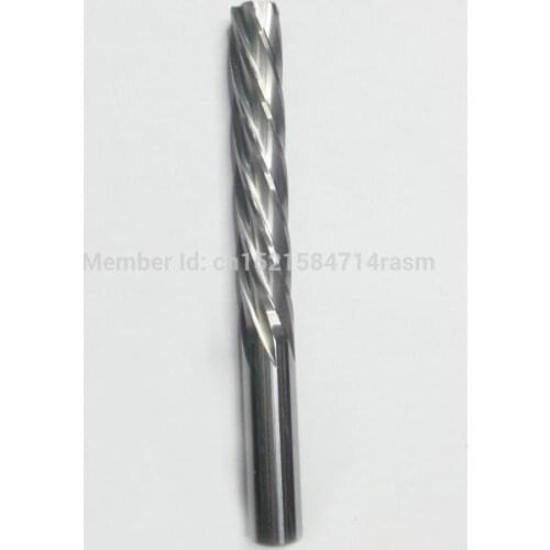 KLOT Solid Carbide Chucking Machine Reamer 3 3.5 4 4.5 5 5.5 6 6.5 7 7.5 8 8.5 9 9.5 10mm H7/H8 Spiral Flute K10