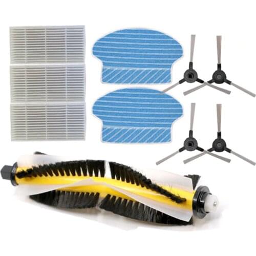 Robot HEPA filter Side Brush Mop Cloth for kitfort KT-516 kt516 Robotic Vacuum Cleaner Parts Accessories