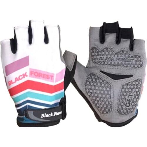 1 Pair Anti-slip Half Fingers Weight Lifting Gloves Outdoor Riding Fitness Sports Exercise Training Gym Gloves for Men Women