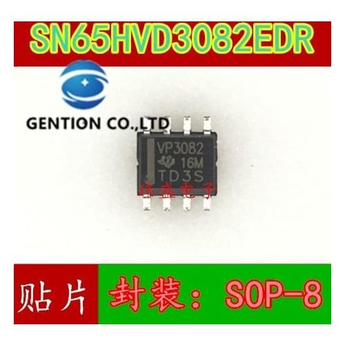 10PCS VP3082 SN65HVD3082EDR SOP-8 of 8 feet SN65HVD3082EDR VP3082 in stock 100% new and original