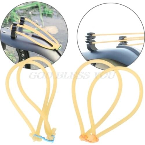 2pcs Fishing Rubber Band Shooting Fish Capture Slingshot High Elastic Accessory Drop Shipping