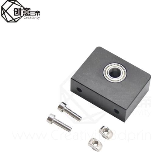 3D Printer Parts Aluminum Z-Axis Leadscrew Top Mount For CR10 CR10S Ender3 Pro 3D Printer Metal Z-Rod Bearing Holder