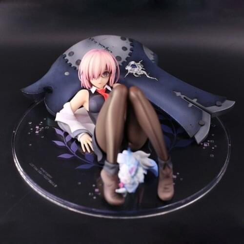 Fate Grand Order FGO Shielder Mother Mash Kyrielight Lying Ver. 22CM PVC Action Figure Toy Collection Model Gift