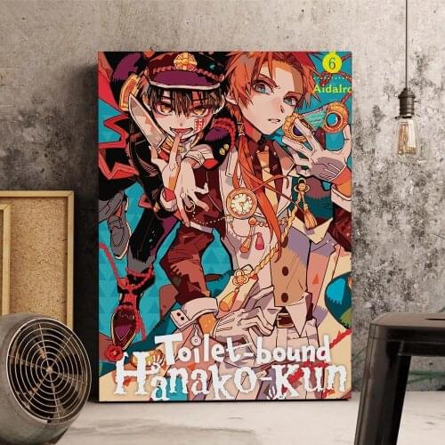 Canvas Hd Anime Jibaku Shounen Hanako Prints Pictures Wall Artwork Painting Home Decoration Modular Poster Living Room No Framed