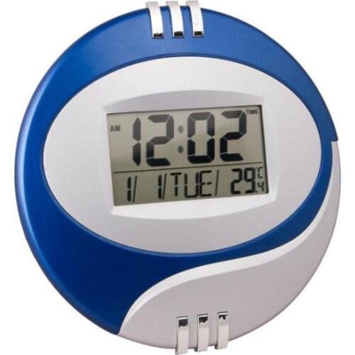 KENKO KK-3885N Wall and Table Clock-Calendar-Thermometer
