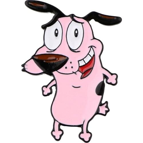 PF686 Collection Anime Dog Cute Enamel Pin Brooches on clothes Badge Bag Clothes Lapel Decoration Woman Men Jewelry Gift