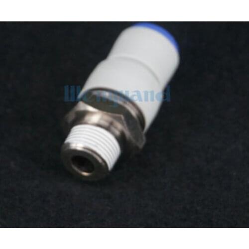 KSH12-03S Tube 0.D.12mm Connection G3/8" Male Connectors Joint Rotary One Touch Fitting High speed rotary joint