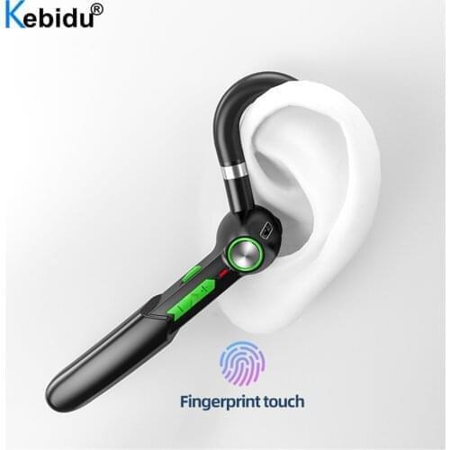 Single Earphones Bluetooth Headphones For iPhone Samsung Handsfree Wireless Headset Business Headset Drive Call Sports Earphone