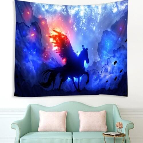 Printed Tapestry Throw Blanket