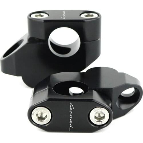 Fit For Aprilia ETV 1000 CAPONORD 2001-2007 22mm 7/8" Handlebar Risers Back Moved Up Mounting Riser Handle Bar Riser Offset