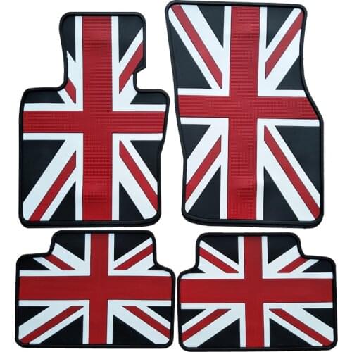 Custom Durable Car Carpet Non Slip Waterproof Rubber Car Floor Mats for BMW Mini Cooper Fun 5 doors F55