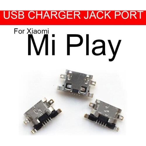 Mirco Usb Charger Port Socket Connector For Xiaomi Mi Play MiPlay Data Sync Power Charging Dock Jack Port Repair Replacement