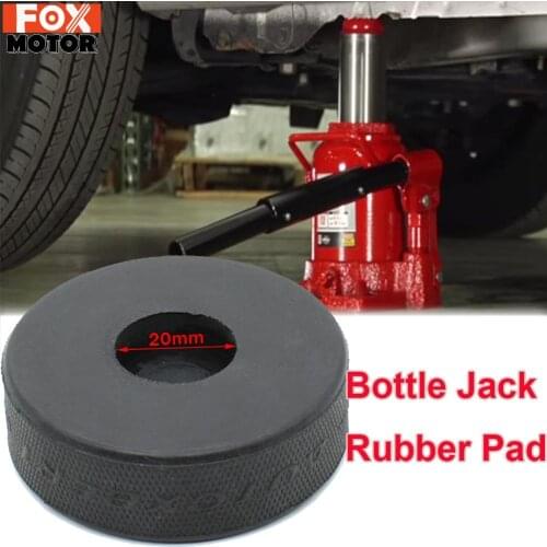 Bottle Jack Rubber Pad Anti-slip Adapter Support Block Car Lift Tool For Most 2 Ton Bottle Jacks Jacking Points Universal Repair