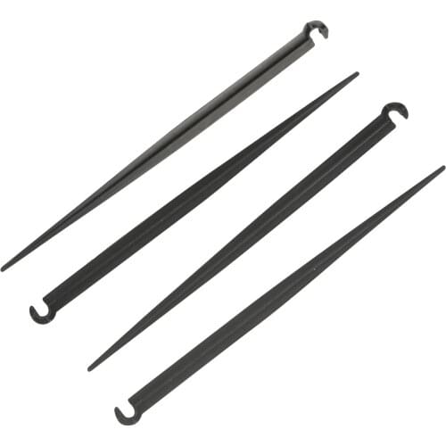 1/4" hose 20cm" C" shaped fixed pole bracket garden lawn irrigation 4/7mm drip irrigation pipe inserted into the ground 50pcs