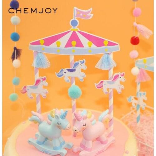 Unicorn Cake Toppers Party Cake Toppers Unicorn Cupcake Topper Unicorn Theme Party Kids Birthday Baby Shower Cake Decorations