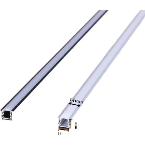 Embedded shelf lighting LED lamp emitting plane straight line lights wardrobe cabinet shoe bottom light wine showcase