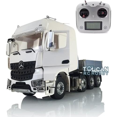 1/14 LESU RC Metal Tractor Chassis Truck Hooper Actros 3363 Hercules Cabin Model THZH0752