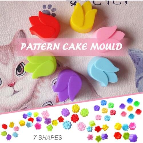 1pc Silicone Cake Mold 3cm Jelly Pudding Random Color Mold Cake Tools Kitchen Gadgets And Accessories Chocolate Mold Jelly Mold