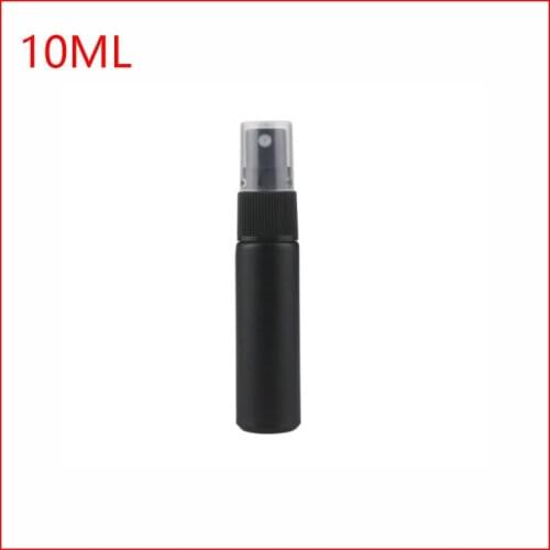 10ml Refillable Portable Perfume black Glass Bottle Travel Empty Spray Atomizer Bottles Cosmetic Packaging Cosmetic Container