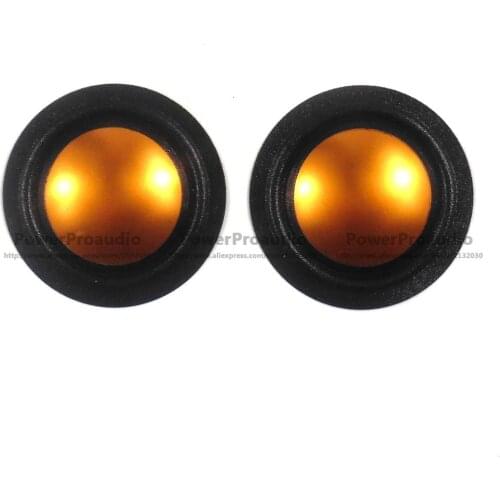 2pcs 26mm 25.9mm Gold color titanium with silk Foil Menbrance