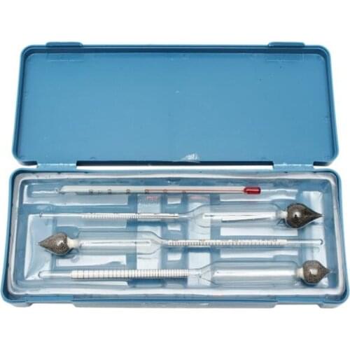 3pcs) Glass Alcoholmeter Tester Set Alcohol Concentration Meter (0-40%, 40-70%, 70-100%)