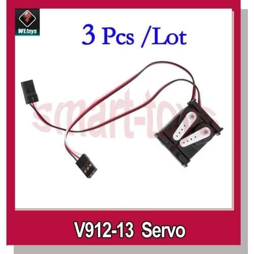 3pcs V912-13 Servo for WLtoys V912 V915 4CH RC Helicopter Spare Parts