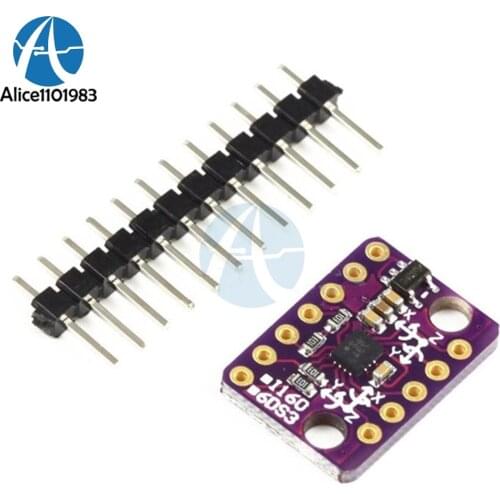 6 Axis Rate Gyro BMI160 GY- BMI160 6DOF Gravity Accelerometer Sensor Module IIC I2C SPI Diy Electronic PCB Board