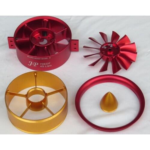 70mm metal ducted parts JP EDF fan / ducted tube / leaf / shell / fairing/Shroud