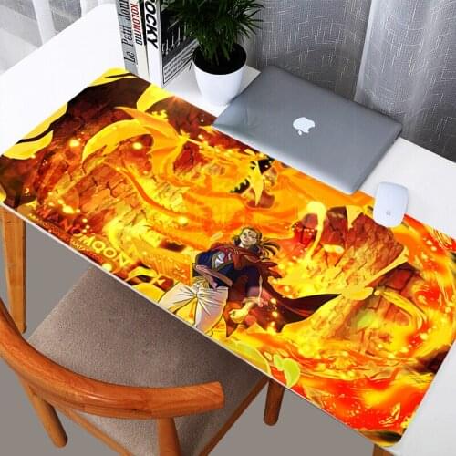 Black Clover Large Gaming Mouse Pad Big Extended Computer Mat Game Mousepad Gamer Office Desk Mat Keyboard Pad Mause Pad