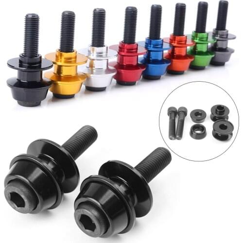 CNC Aluminum Motorcycle Swingarm Spools For SUZUKI GSX1300R HAYABUSA 1999-2010 2011 2012 2013 2014 2015 2016 2017 2018 2019