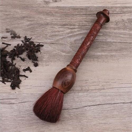 Wooden Tea Pot Brush New Kung Fu Teapot Tea Tray Cleaning Tools Chinese Style Tea Tray Table Cupboard Cleaner