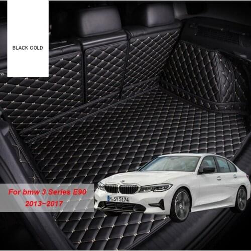 Car Trunk Mats For bmw 3 Series E90 F30 G20 Compact E36 Convertible E93 3 Coupe E46 E92 Touring E91 f31 Cargo Liner Accessories