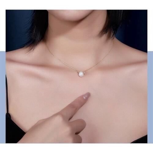 Lo Paulina Hot Selling 925 Sterling Silver Pearl Zircon Pendant For Necklace Chinese Style Gifts