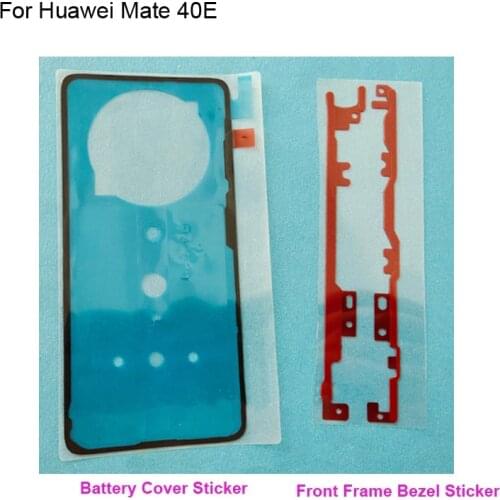 For Huawei mate 40E Back Battery cover Sticker LCD Screen Front Frame Bezel 3M Glue mate40E Double Side Adhesive Tape