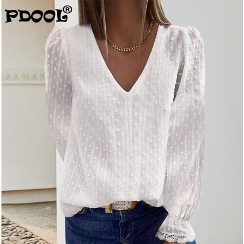 Женские шифоновые рубашки PDOOL China At AliExpress