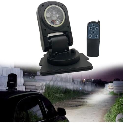 12V 24V 45W 6000Kn Searchlight with Wireless Remote Control Searching Light for Off Road ATV SUV Trucks Boats