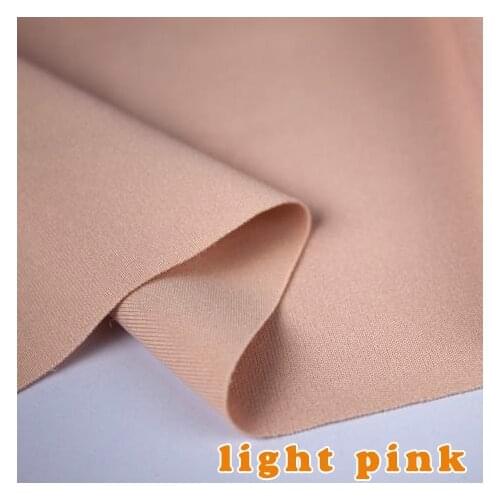 Light Pink Stretchy Spandex Fabric Knitted Fabric Jersey Fabric Skirt Elastic Fabric Bikini Swimwear Bty Free shipping