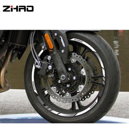 Motorcycle Decals Wheel Reflective Stickers Stripes For CFMOTO 650NK MT 400GT 250NK 150NK